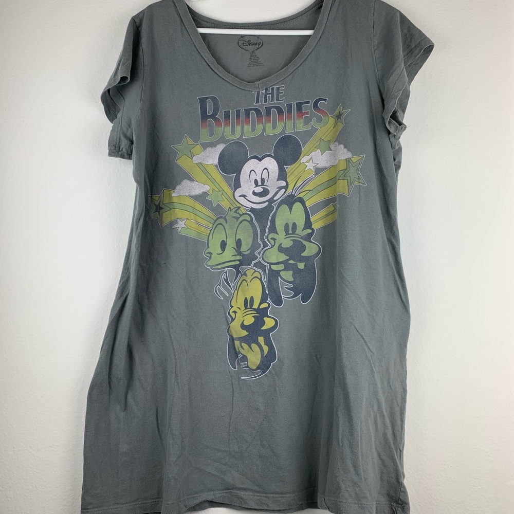 Disney Buddies Mickey Pluto Goofy Donald Nightgown